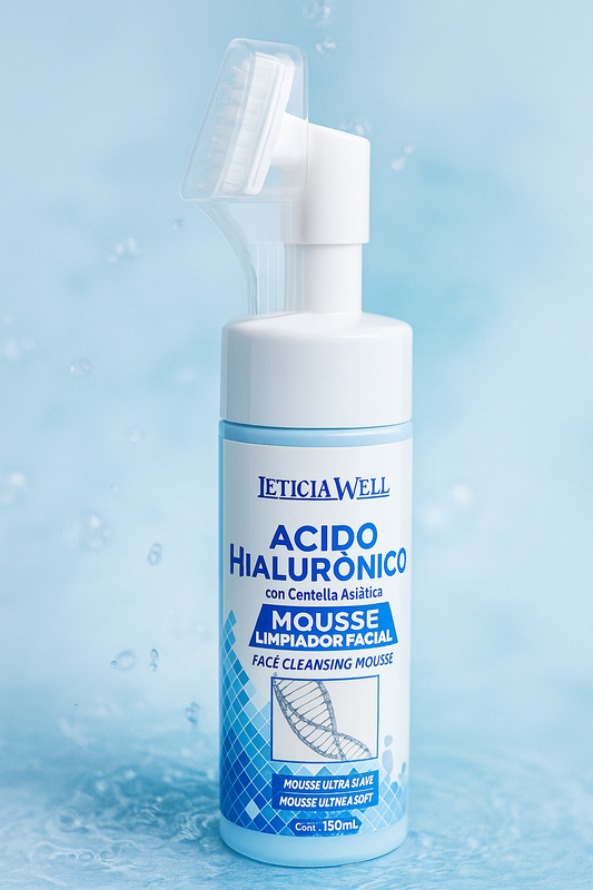 Mousse nettoyante visage