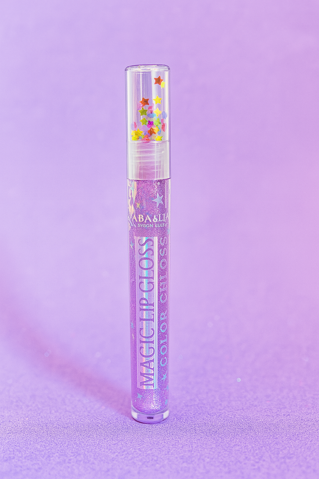 Huile à lèvres à paillettes