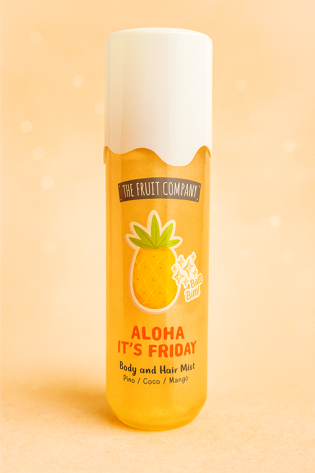 Brume pailletée pour le corps et les cheveux