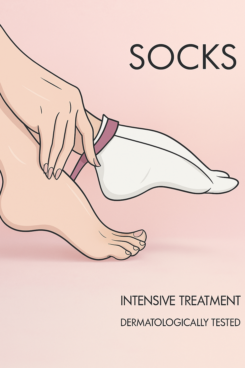 masque pour pieds chaussettes exfoliante