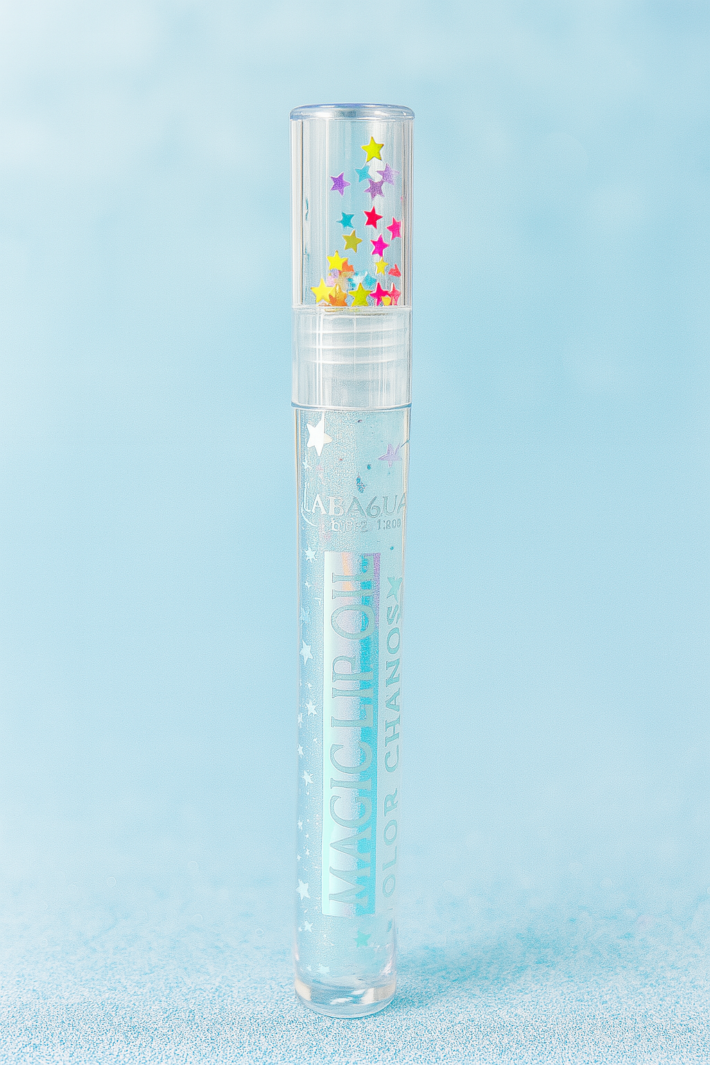 Huile à lèvres à paillettes