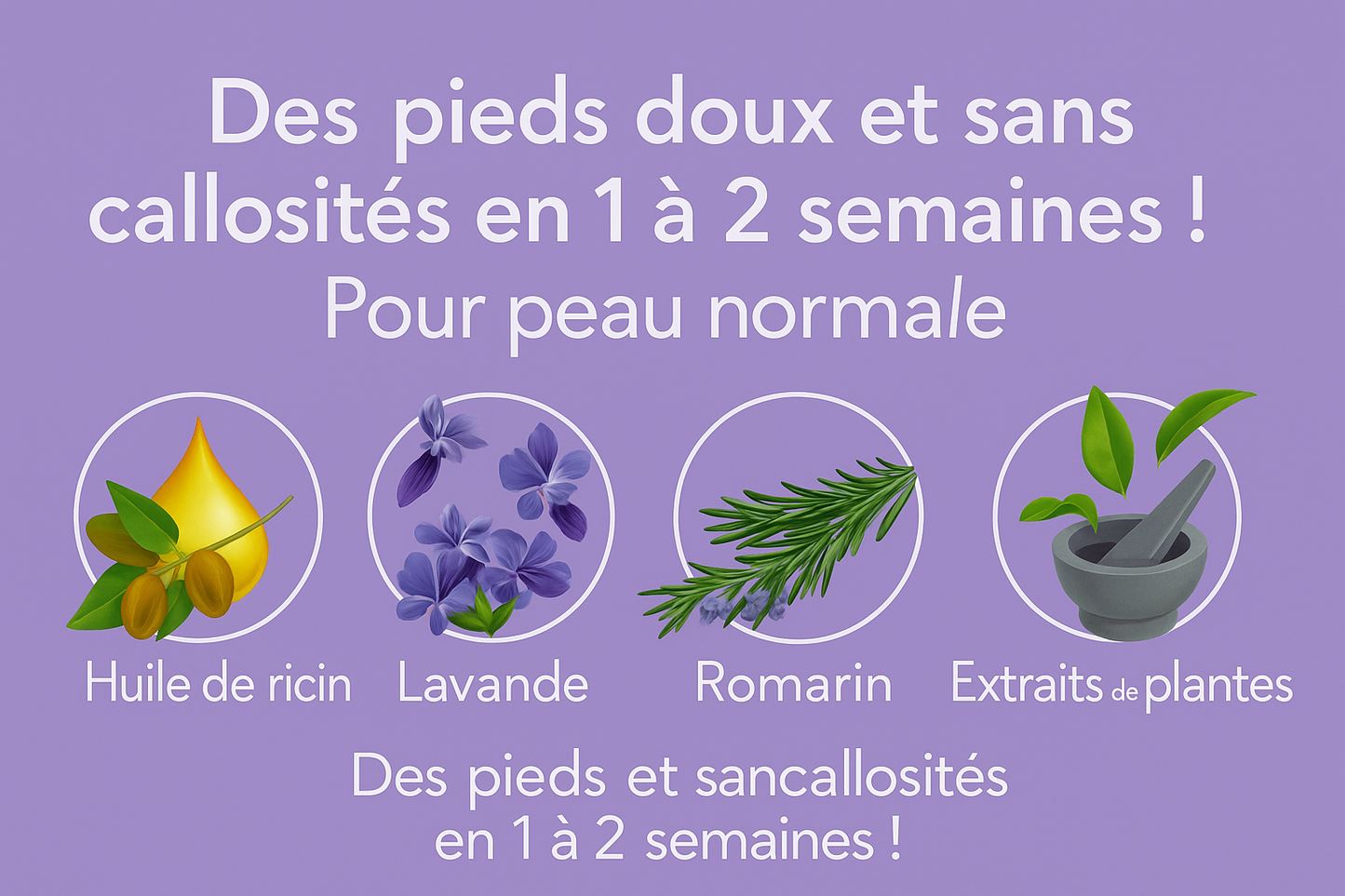 masque pour pieds chaussettes exfoliante