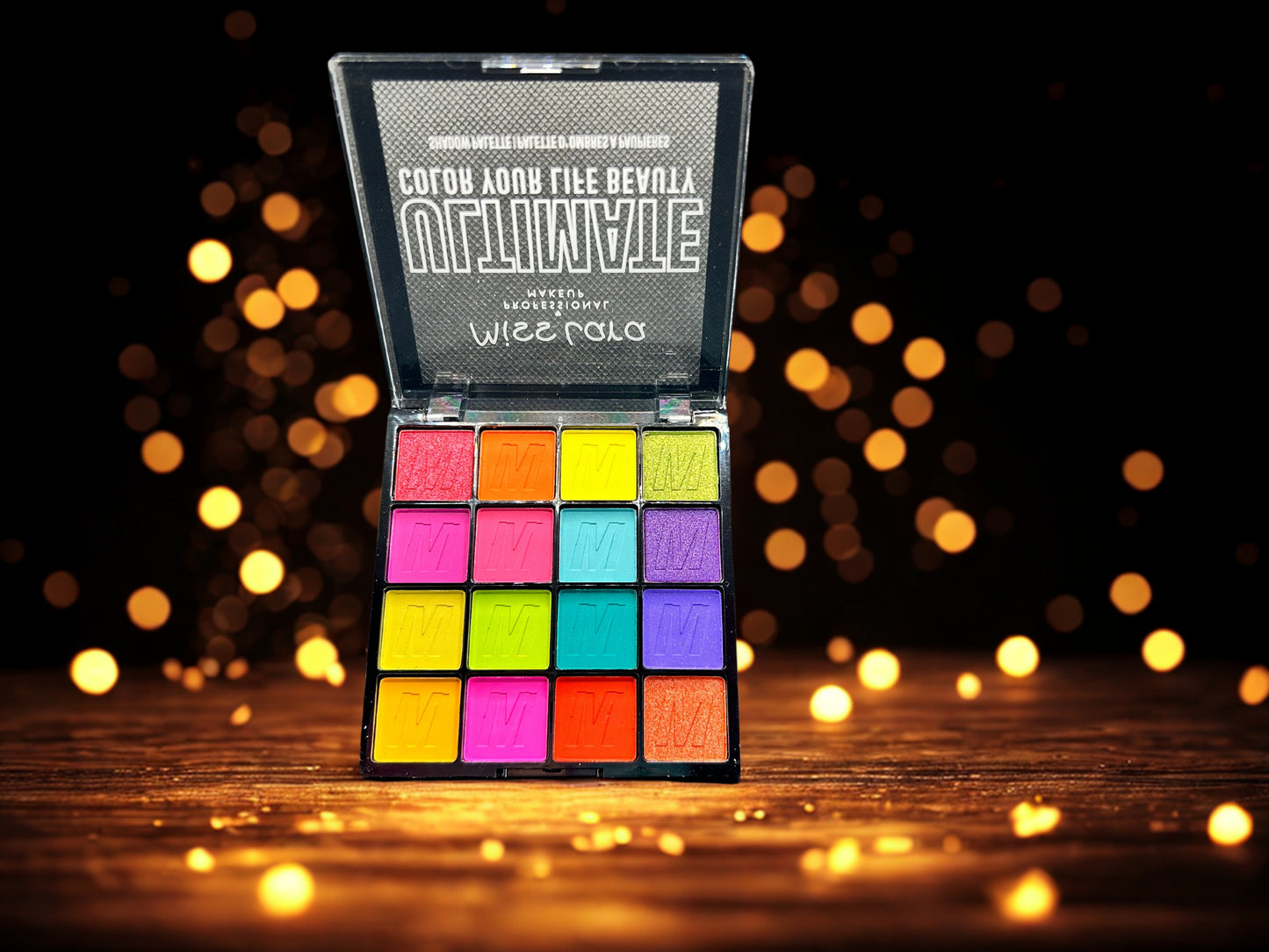 Palette ombres à paupières flashy